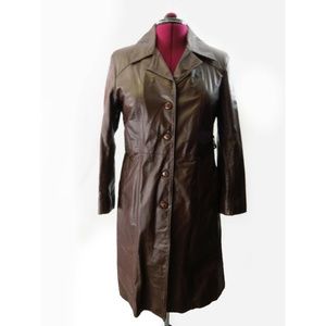 Leather jacket Shop Sears women sz 10